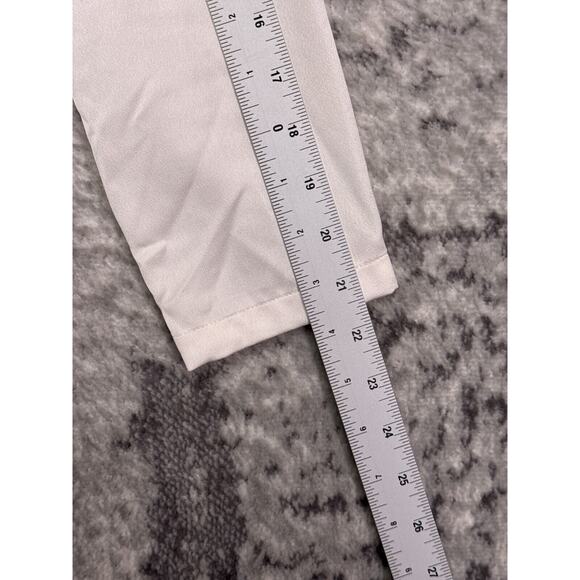 J Crew Top 4 Womens Ivory Satin Button Down Blouse - Picture 5 of 7